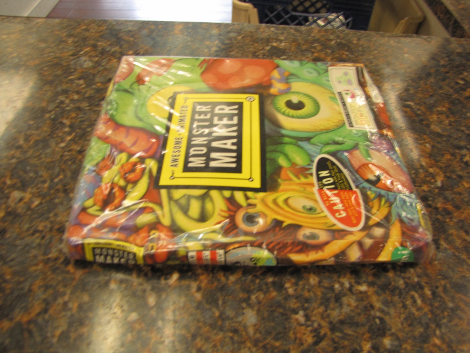 Awesome Animated Monster Maker CD-ROM for Windows/Mac - New Sealed