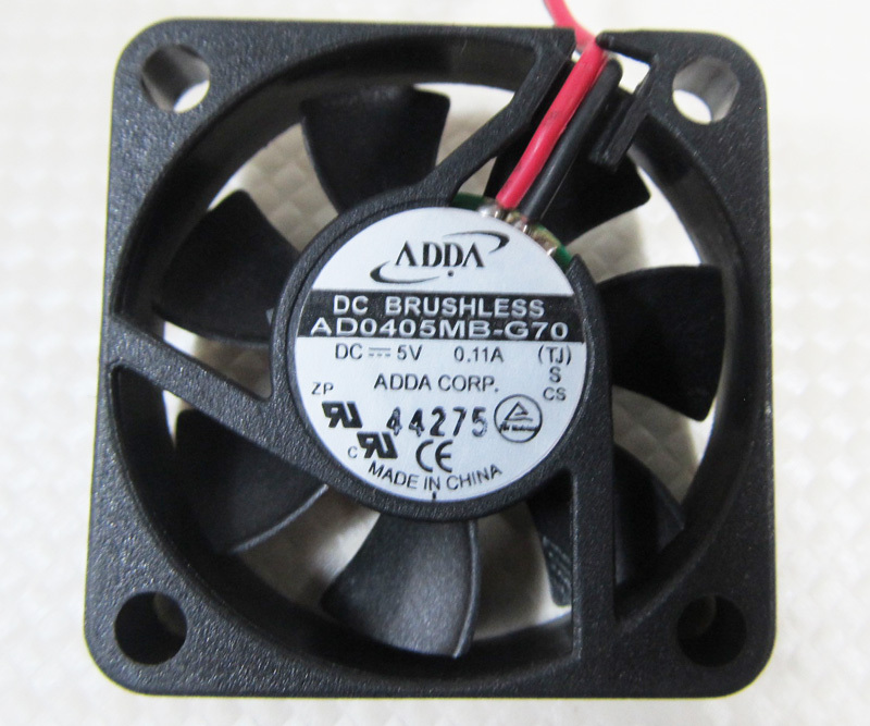 1pc ADDA AD0405MB-G70 40x40x10mm 4010 DC 5V 2Ball Cooling Fan 2pin Connector