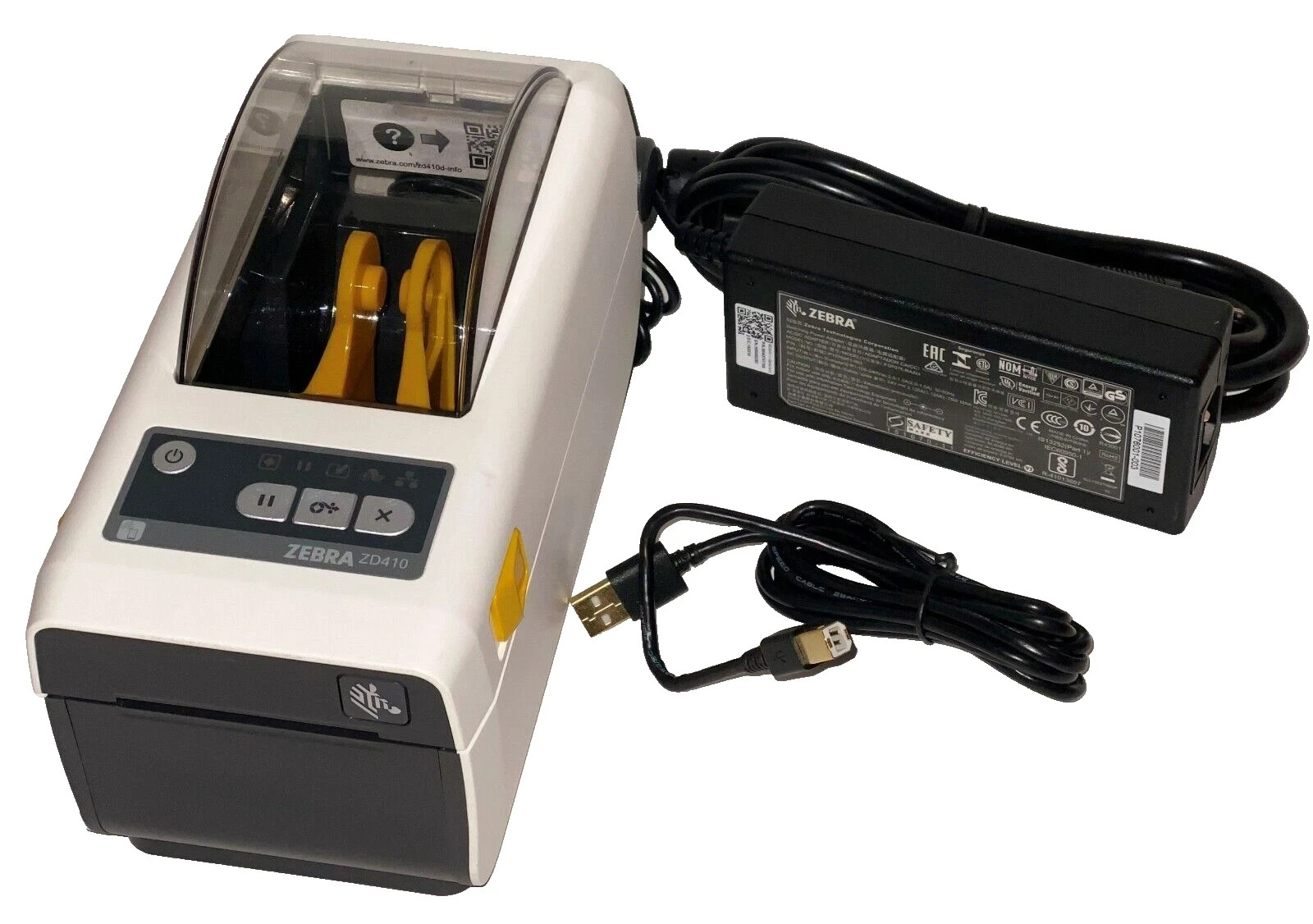 Zebra ZD410  ZD41H22-D01E00EZ Bluetooth, USB, LAN Label Printer