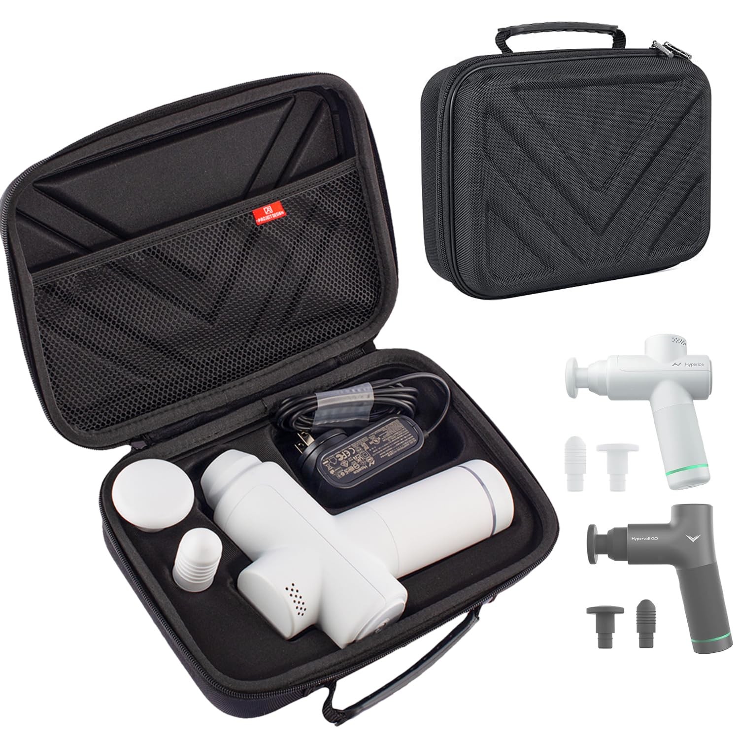 Best Carrying Case Compatible with Hypervolt Go 2 Travel Storage Organizer Hard