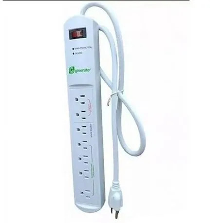 Greenlite Tier 1 Advanced Power Strip | 7-Outlet Surge Protector