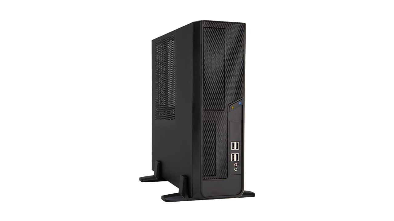 InWin BL040 mATX Desktop case with 300W PSU/Black/IEEE 1394 - BL040.FF300TB3F