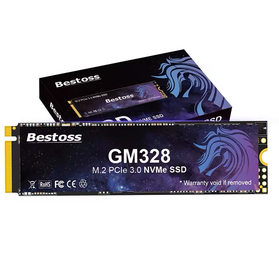 Bestoss 512GB PCIe Gen3 NVMe M.2 SSD, Up to 3500MB/s