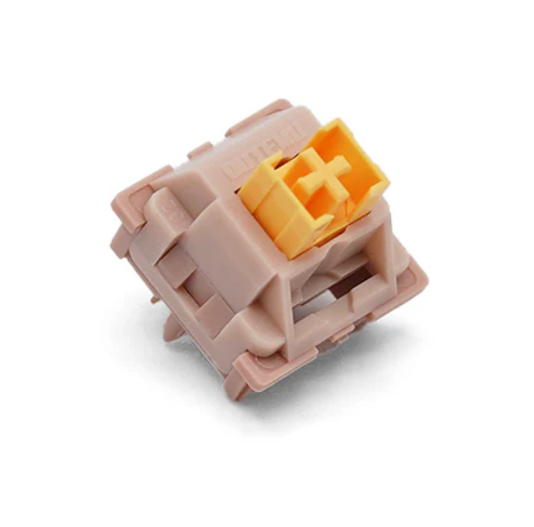 Hand Lubed/Filmed Outemu Silent Honey V2 Linear Switches For Keyboards