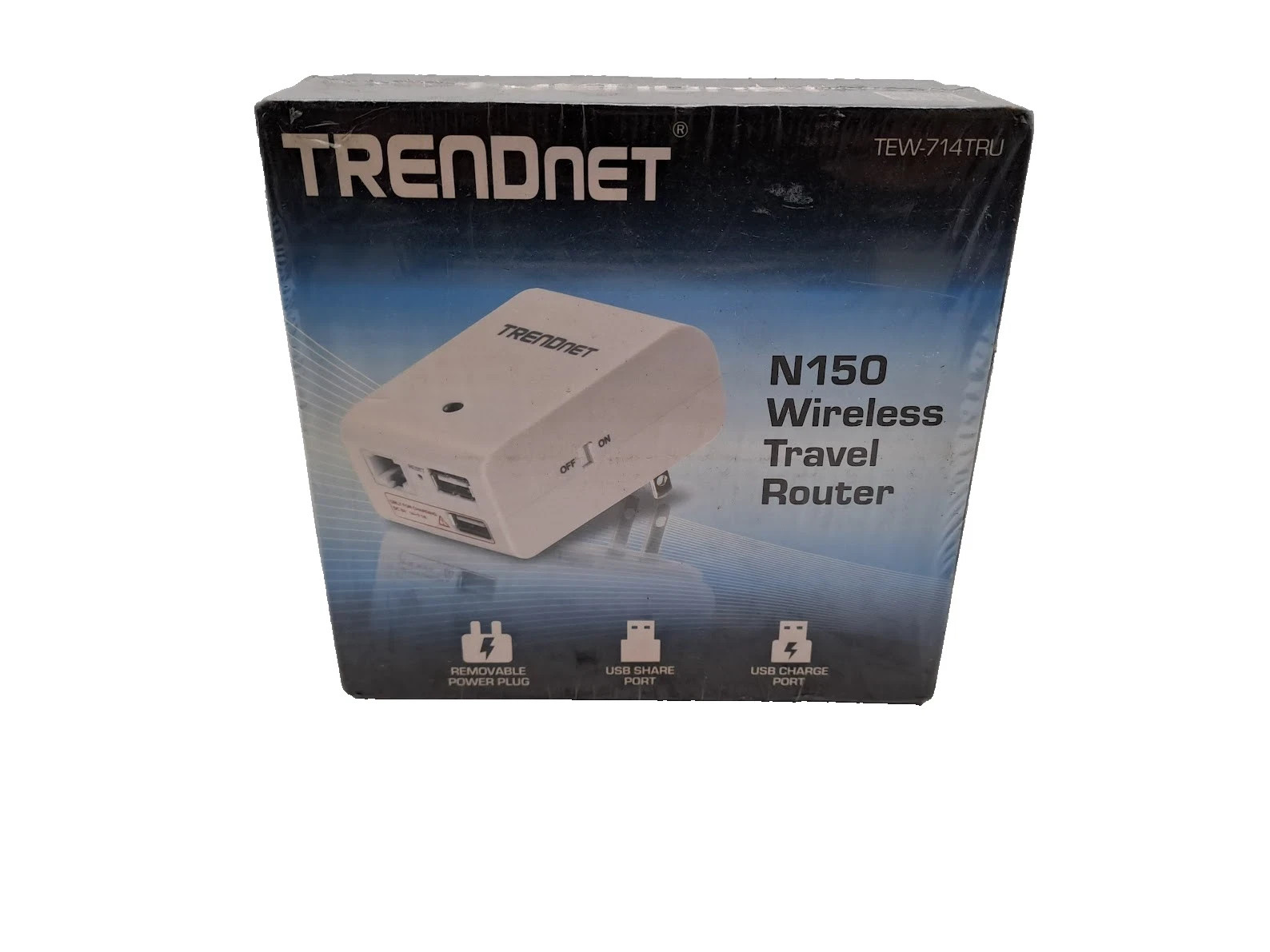 TRENDnet Wireless N 150 Mbps Travel Router, TEW-714TRU