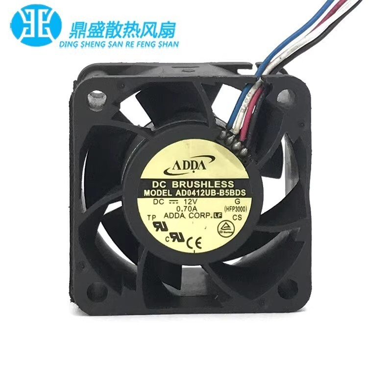 ADDA 4028 AD0412UB-B5BDS DC12V 0.70A 4CM 4-Wire PWM Cooling Fan