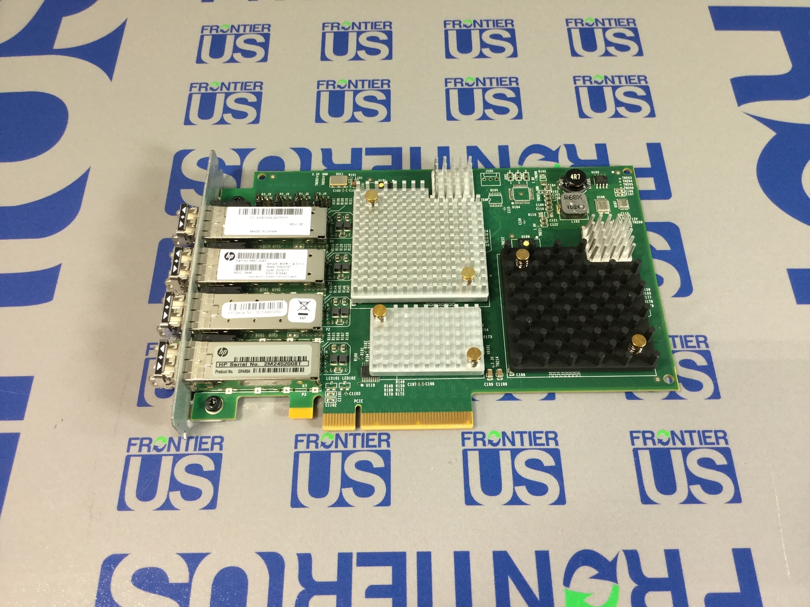 HPE QR486A STORESERV 7000 4-PORT 8GB/SEC FIBRE CHANNEL ADAPT