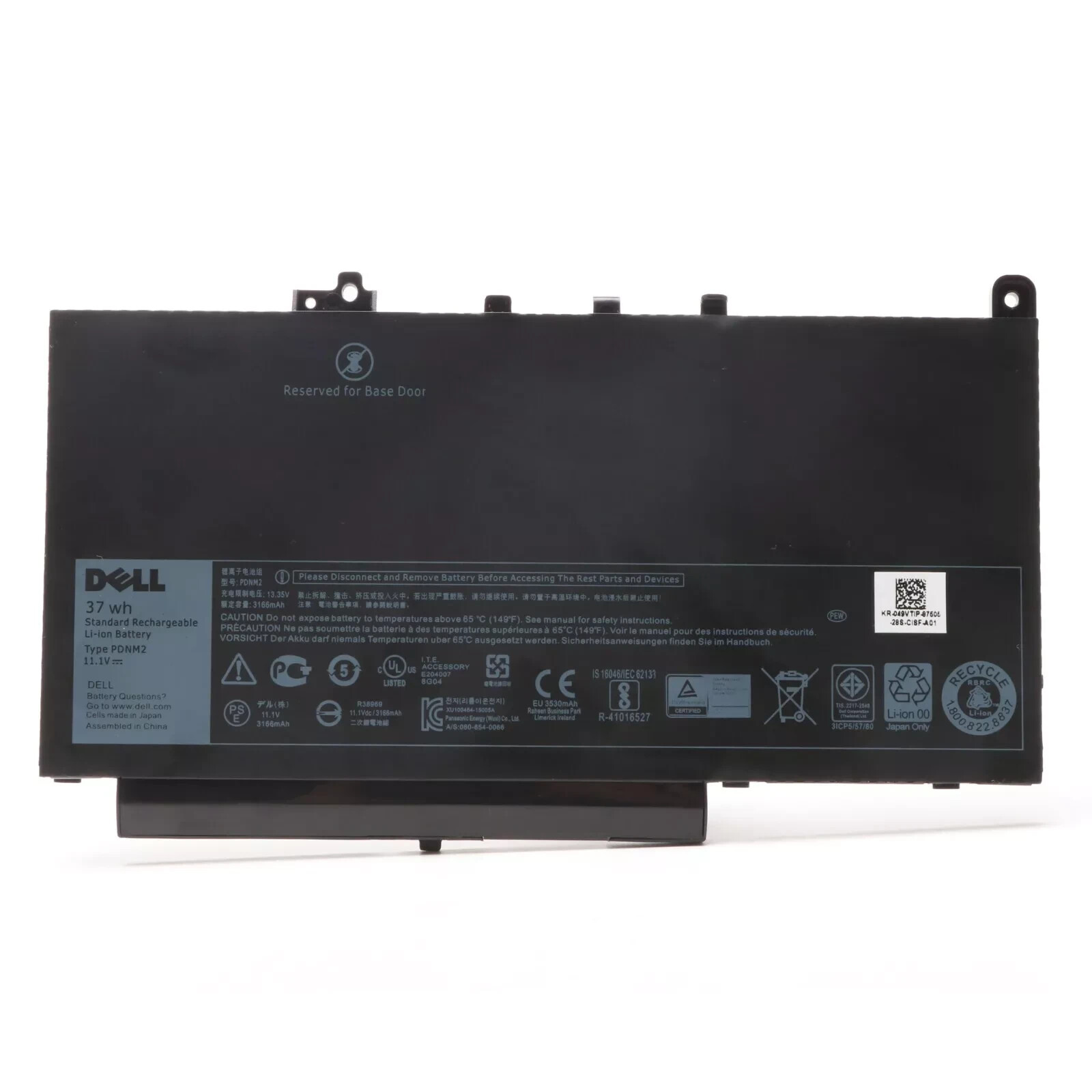 OEM 37Wh PDNM2 Genuine Battery For Dell Latitude 7270 7240 E7270 E7470 P26S001