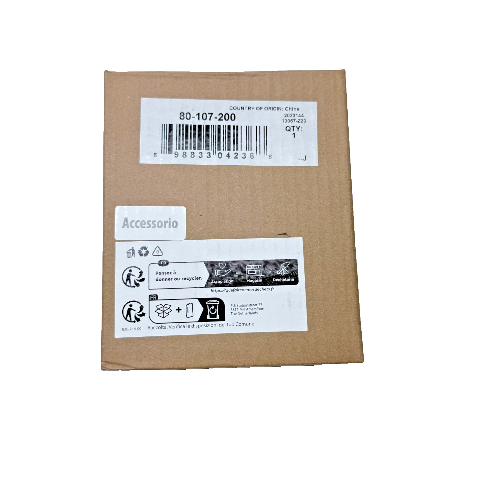 Ergotron 80-107-200 Thin Client Mini PC Mount Black Complete New