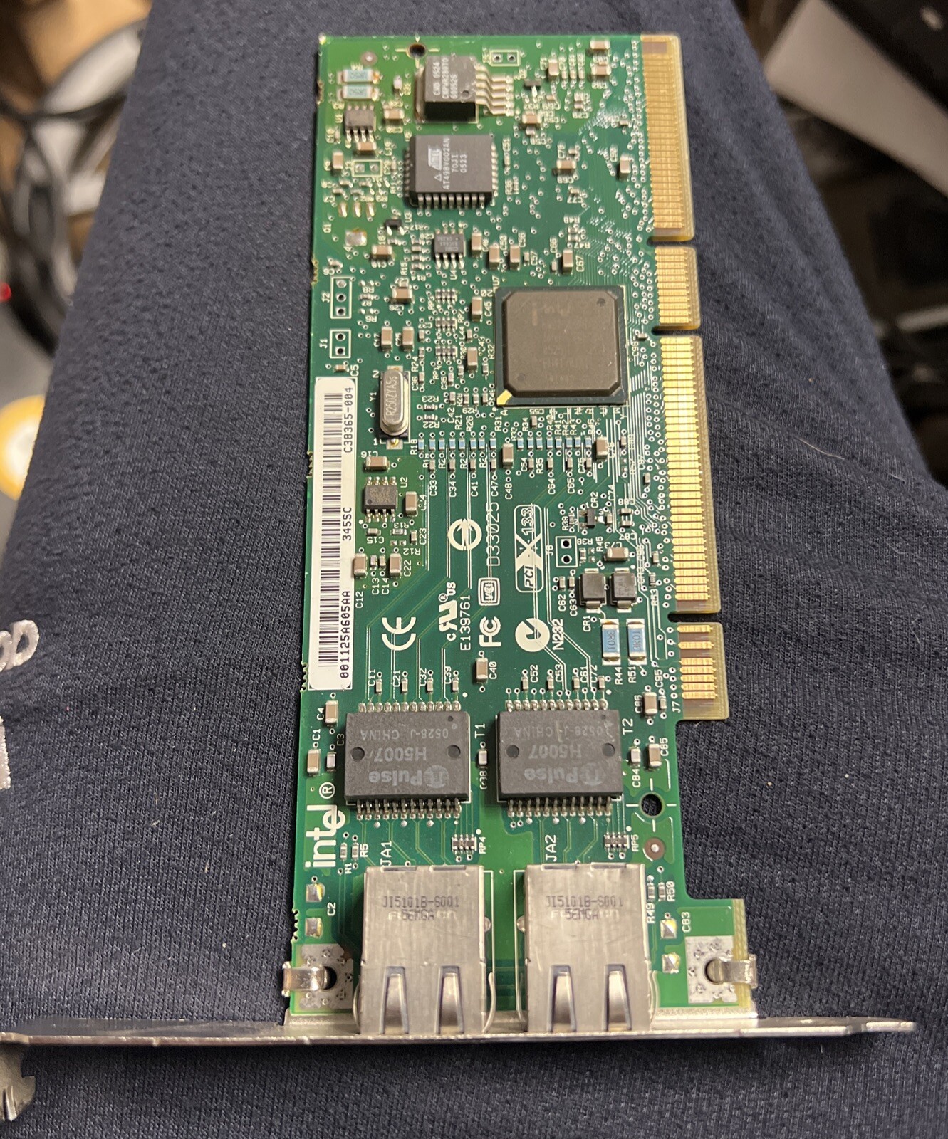 Intel pci 133 d33025 dual port server adapter