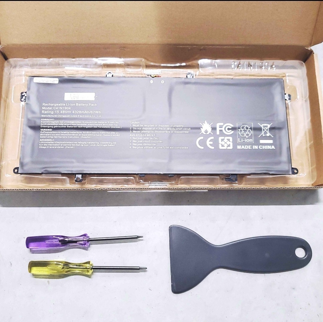 Battery Replacement C41N1904 For ASUS ZenBook 13 14 Flip 13 S VivoBook