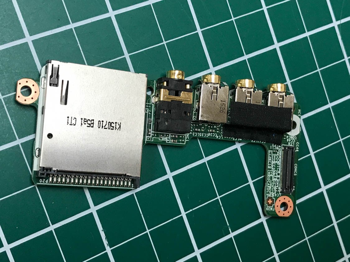 Genuine MSI GT72S MS-1782 17.3" Audio SD Card Board MS-1782C