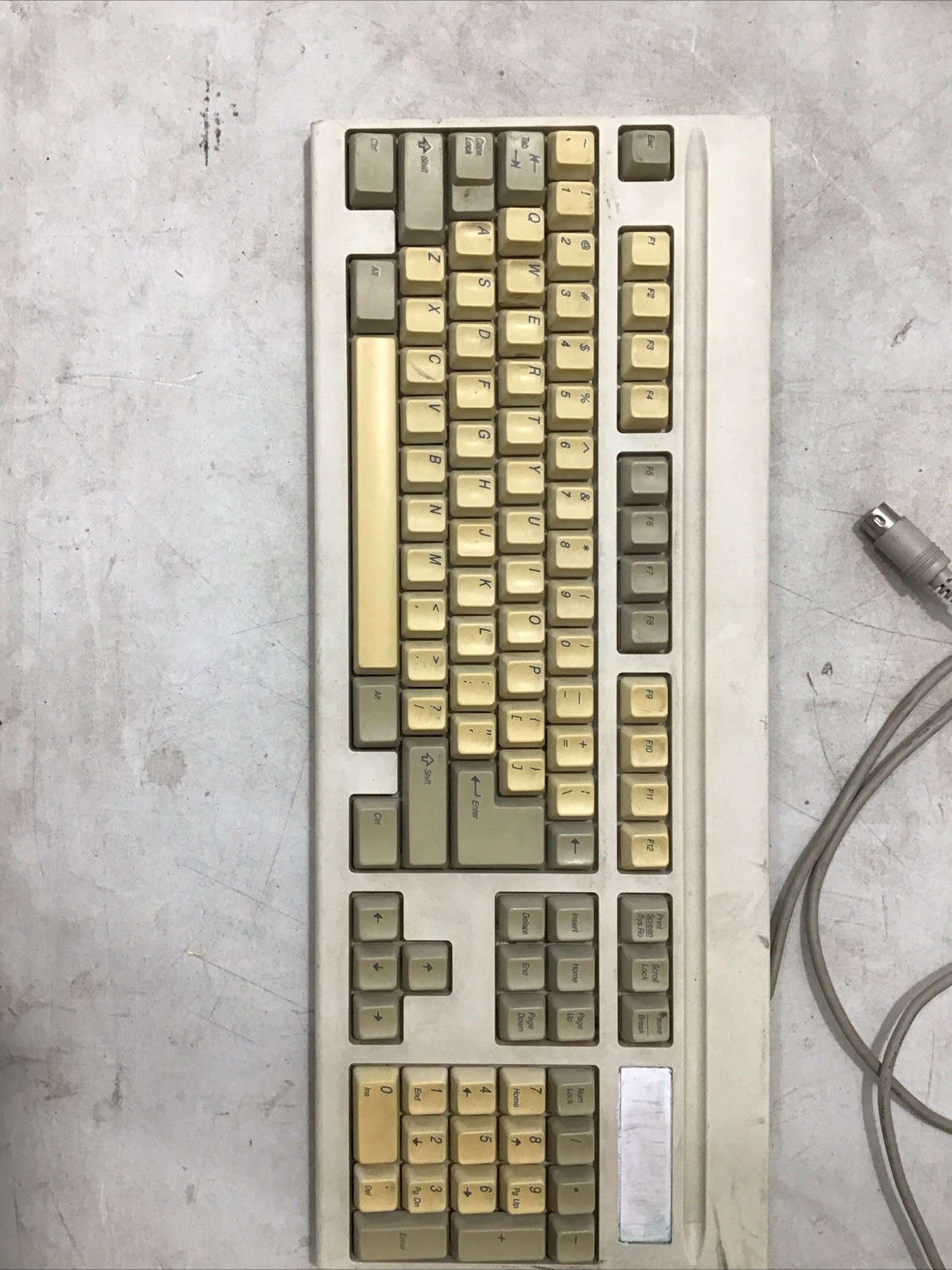 MITSUMI KPQ-E99ZC-12 VINTAGE KEYBOARD TESTED WORKING
