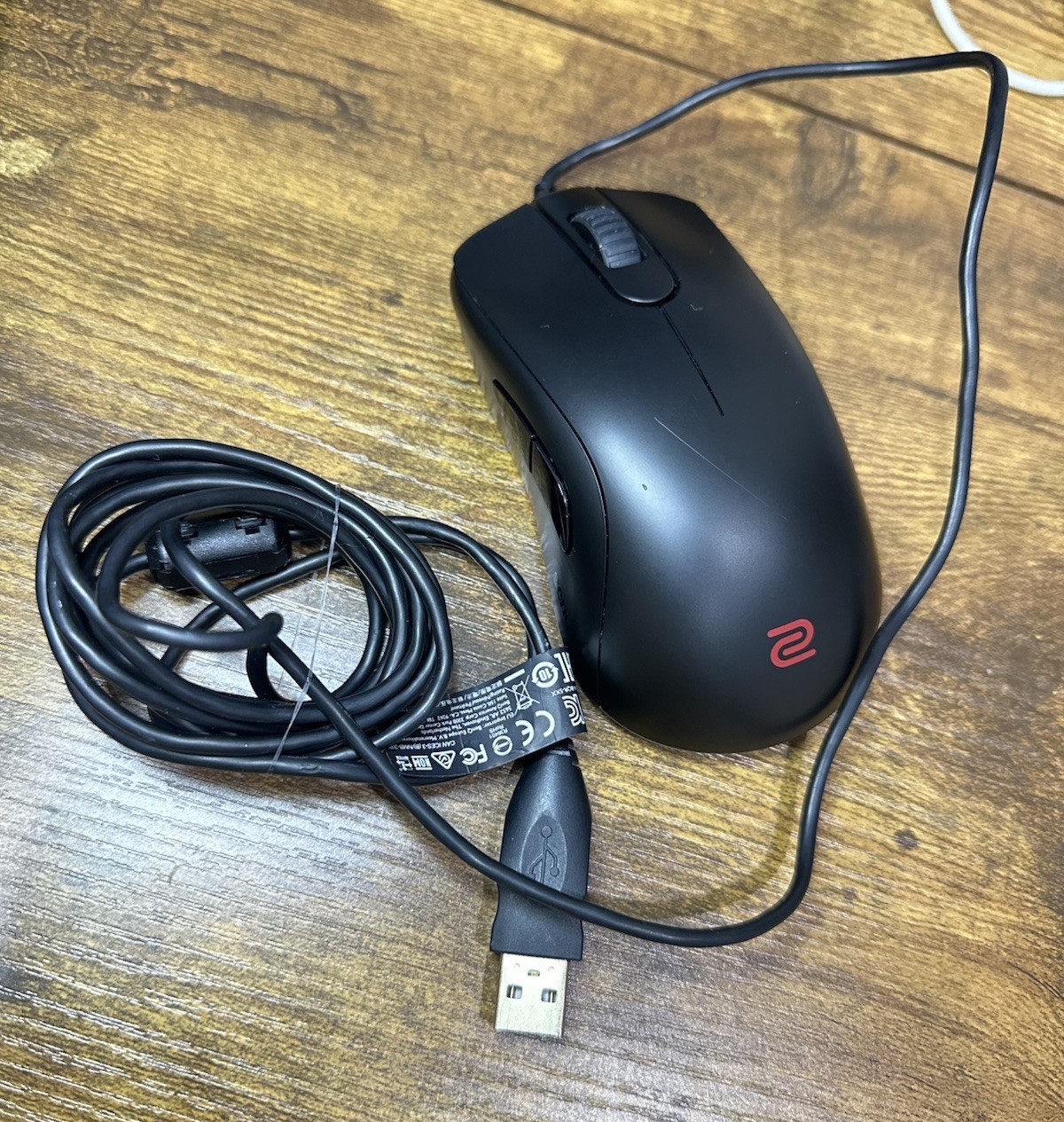BenQ Zowie S1 Symmetrical Gaming Mouse - Black - Used (Read Description)