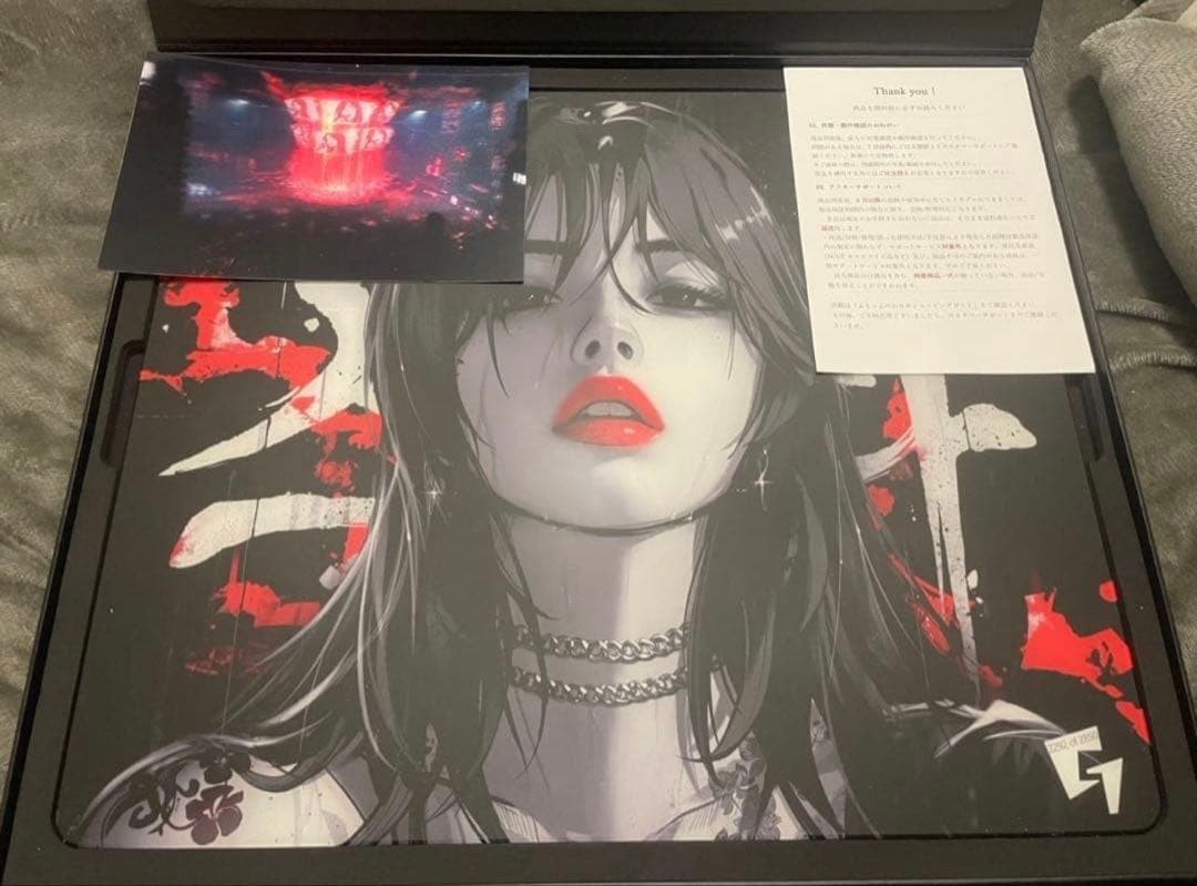 GLSSWRKS Hana Premium Glass Mousepad Japan Edition 490x420mm