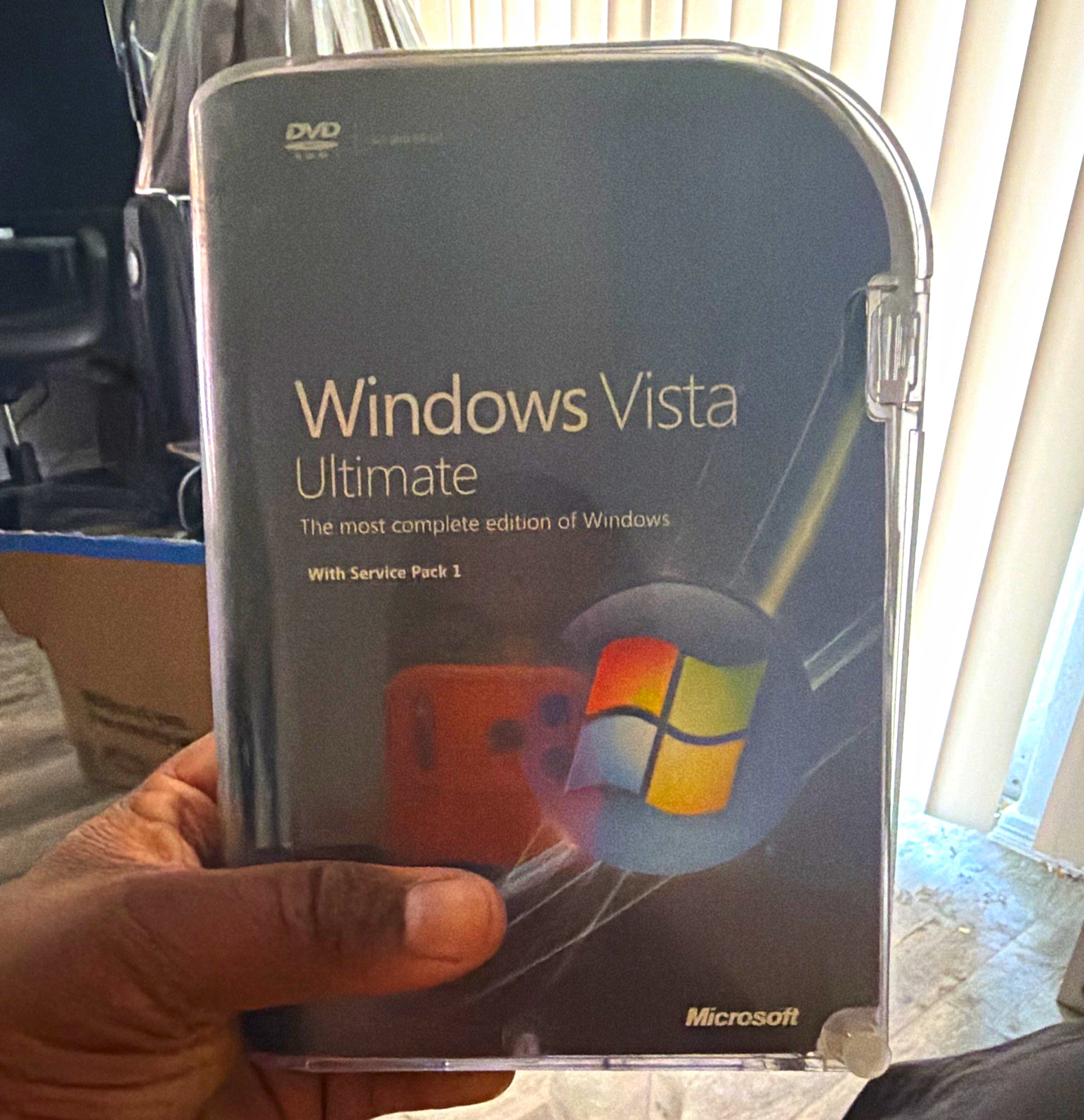 Microsoft Windows Vista Ultimate SP1 Operating System DVD for Windows