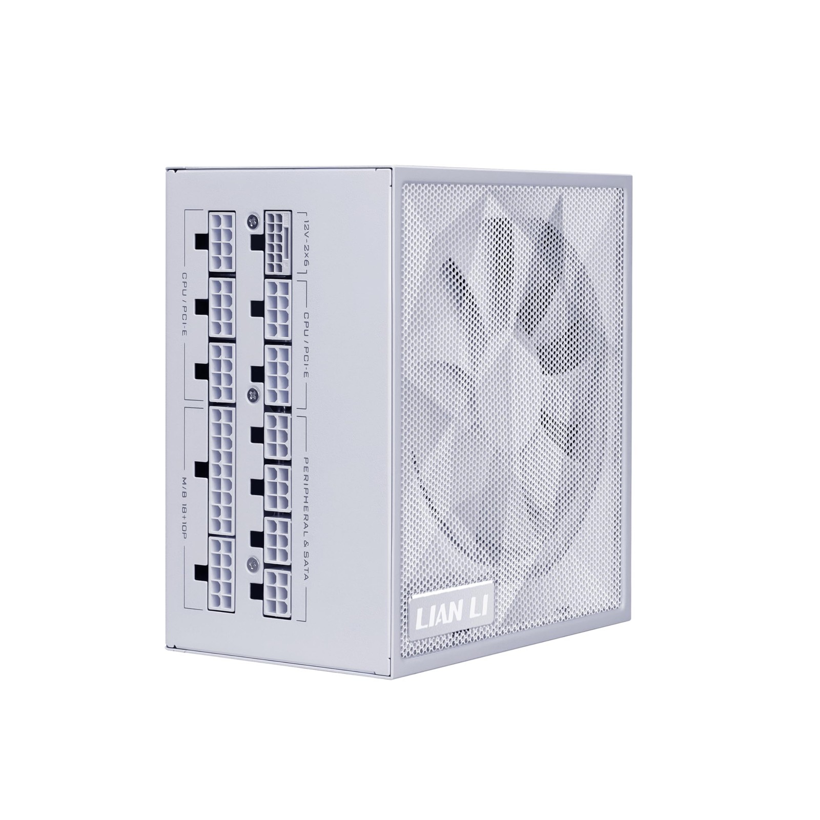 Lian Li SX1200P Platinum Compact ATX PSU 1200W-ATX 3.1-White-SX1200P.W