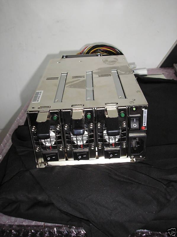 Zippy Emacs MR3-6460P 460W Redundant Power Supply with 3x MIN-6250P each - NEW