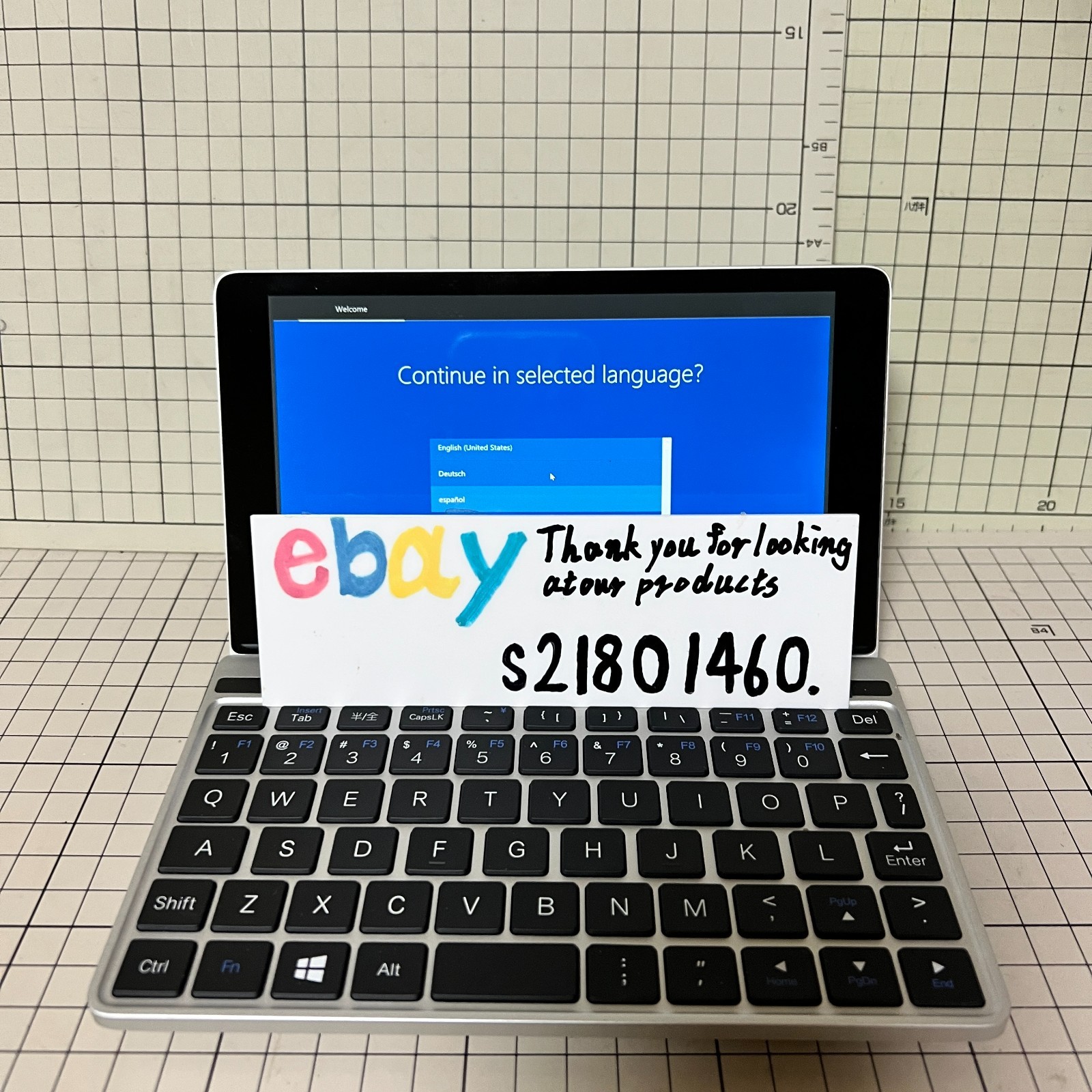 GPD Pocket 2 Intel Core m3-8100Y 7in Touch Screen 8GB RAM/128GB Near Mint BOX