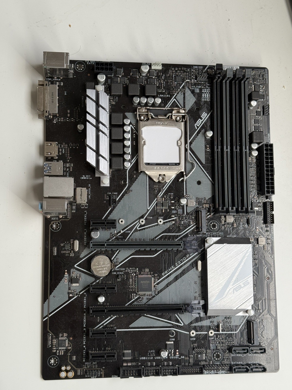 Asus PRIME Z-370 P desktop Motherboard