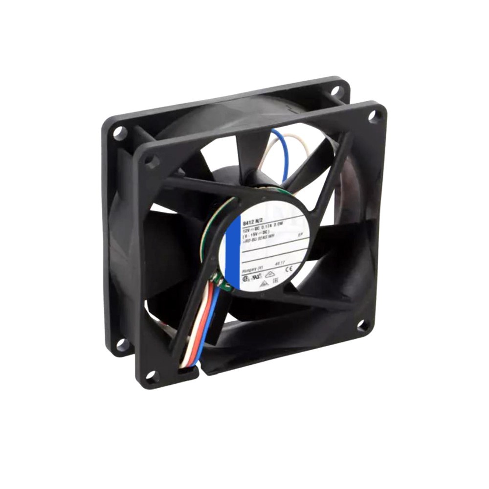 Cooling Fan For Ebmpapst 8412N/2 DC12V 0.17A 2.0W 3Lines 0PIN New
