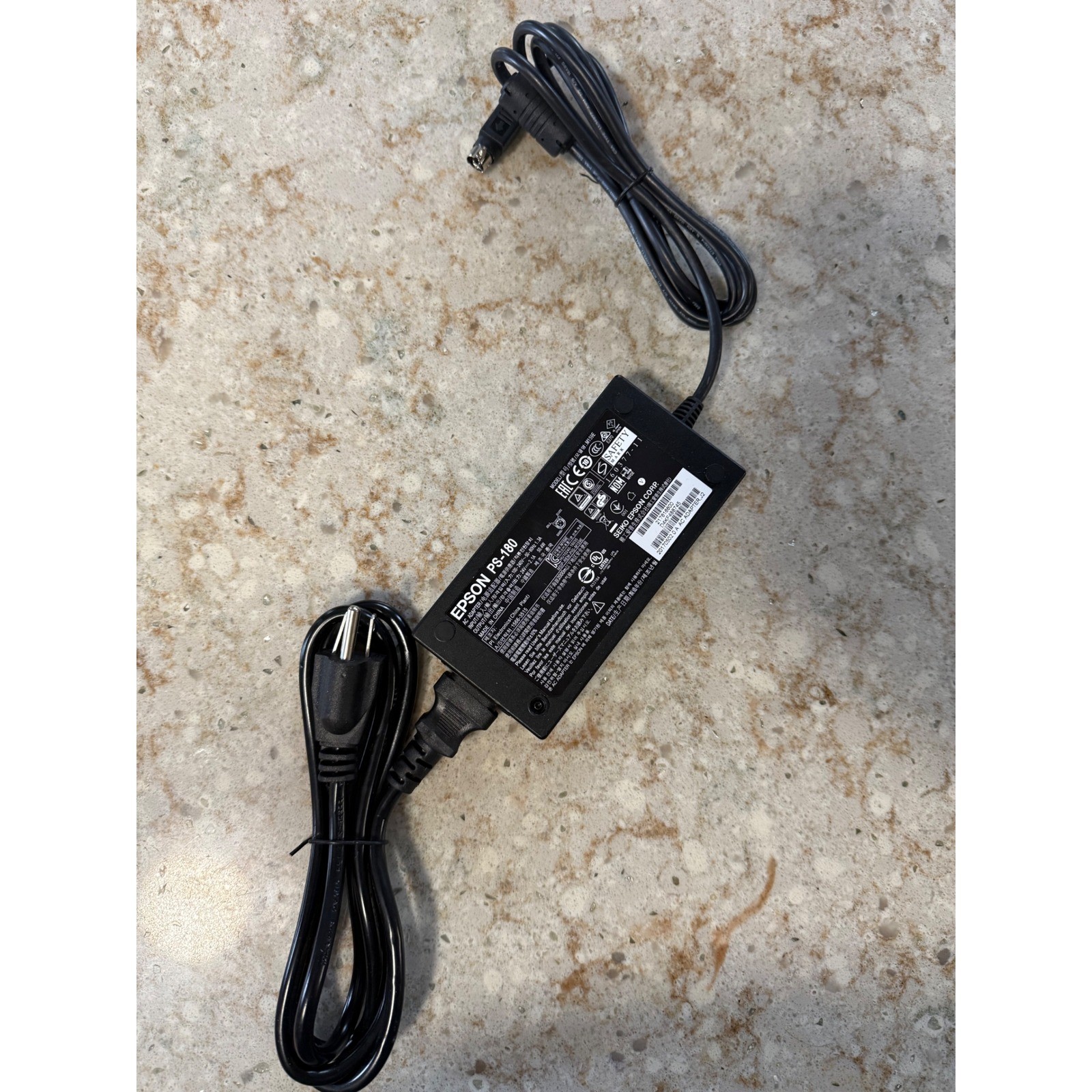 Epson PS-180 AC Adapter M159E 24V 2.1A Power Supply for TM Series Printers