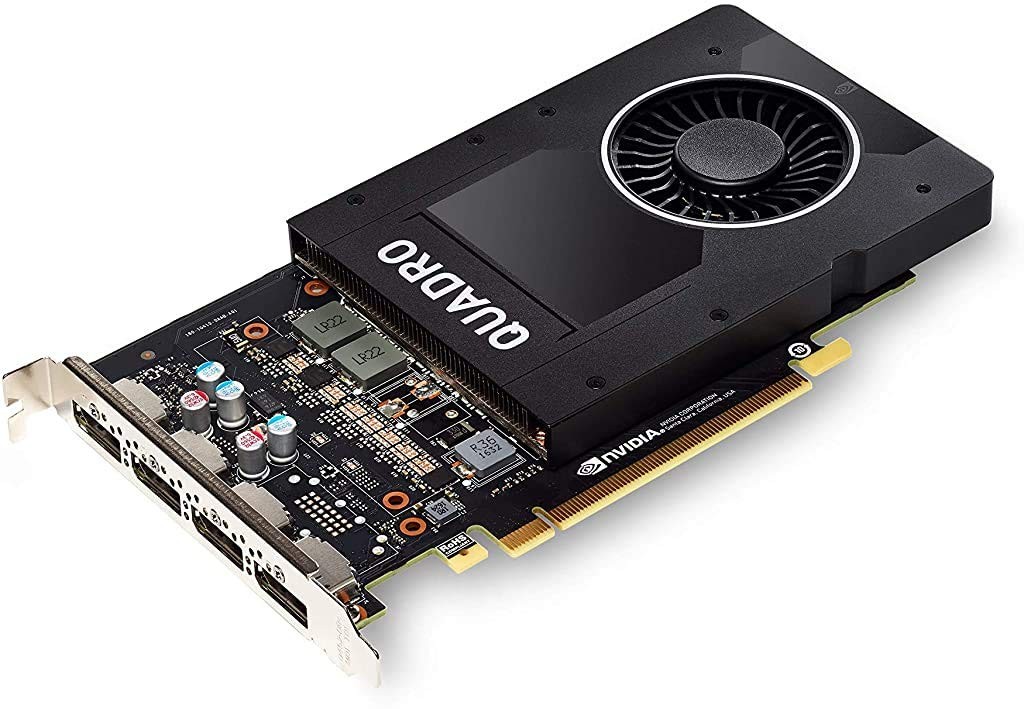 HP NVIDIA Quadro P2200 5GB GDDR5X PCIe Video Graphics Card / L65626-001  - VGC