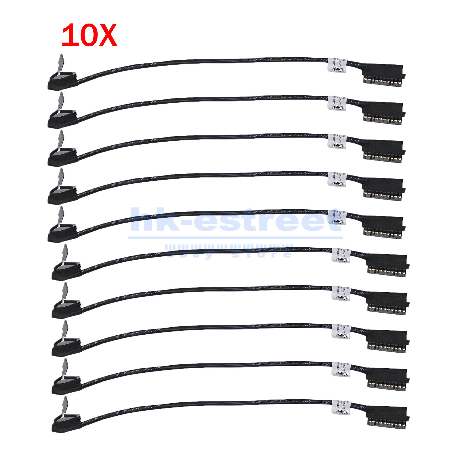 10PCS Battery Cable For Dell Latitude 7400 E7400 7300 EDC40 DC02003AW00 0VVFNX
