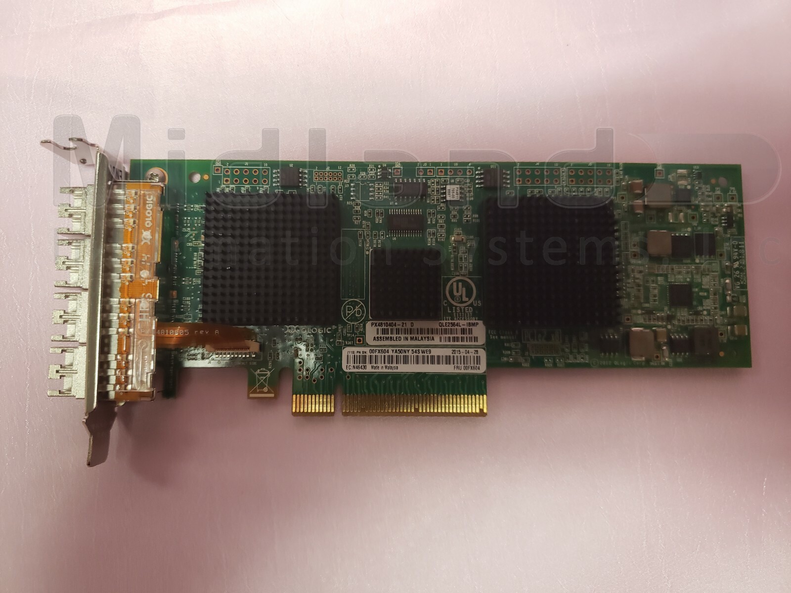 IBM EN0Y 8Gb 4-Port PCIe2 (x8) Fibre Channel Adapter (LP) p series AIX, i series