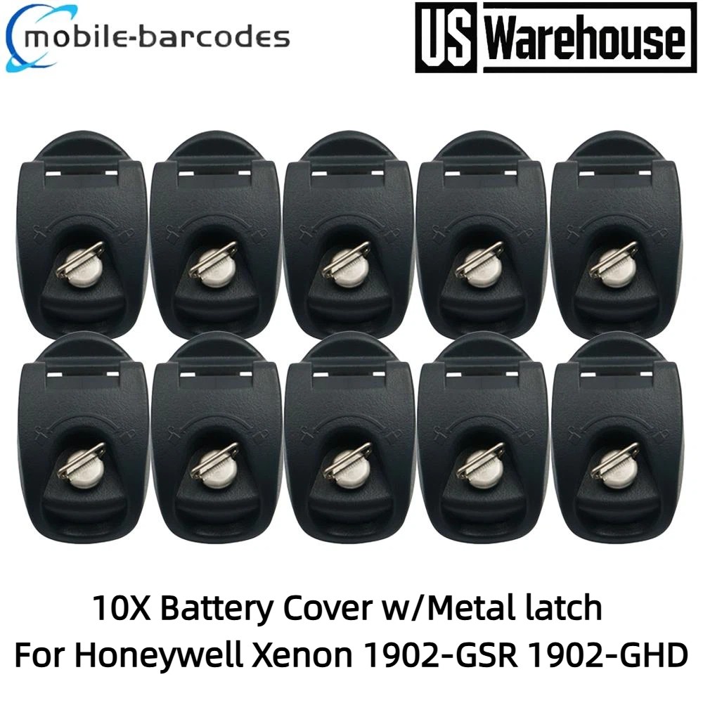 10X 1902 Battery Cover w/ Metal latch For Honeywell Xenon 1902-GSR 1902-GHD ⭐⭐