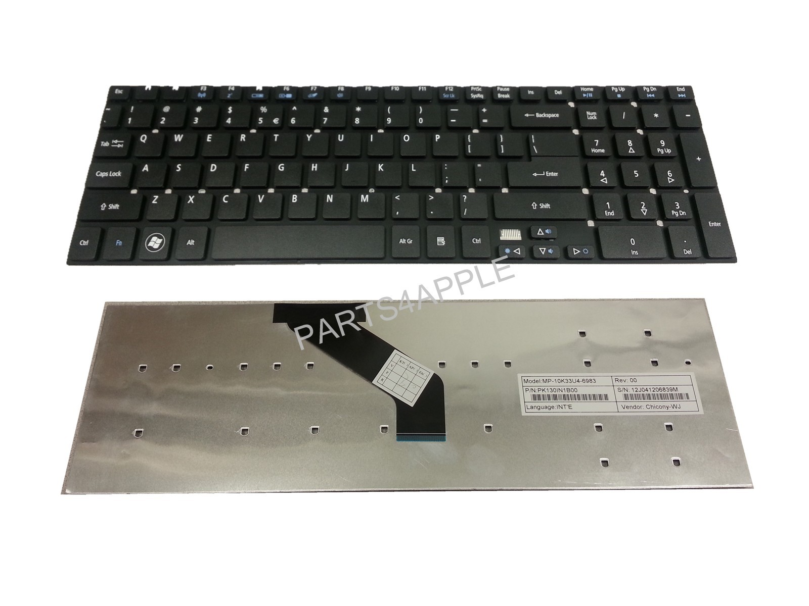 New Acer Aspire E1-522-5603 E1-522-3657 E1-522-3820 E1-522-5885 Keyboard US