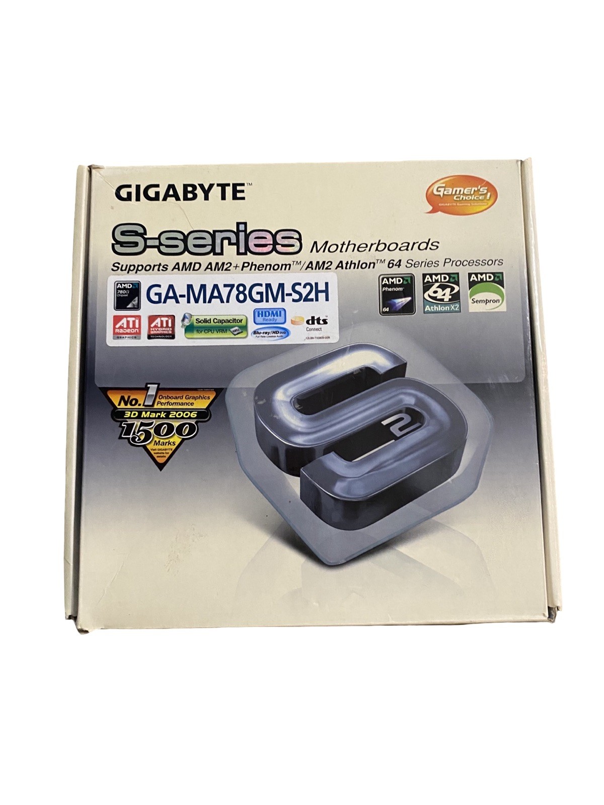 GIGABYTE GA-MA78GM-S2H Motherboard AMD AM2+ HDMI NOS New Old Stock