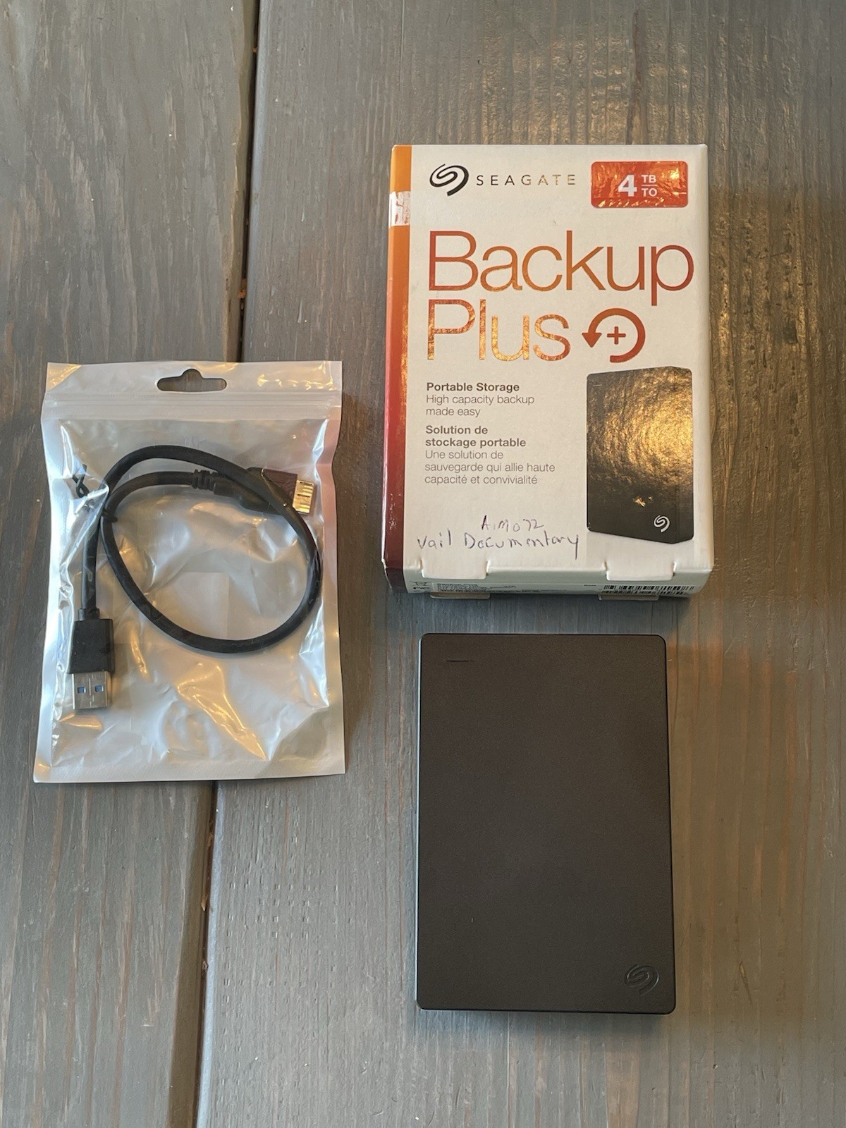 Seagate Backup Plus 4TB - External Hard Drive USB 3.0 Black