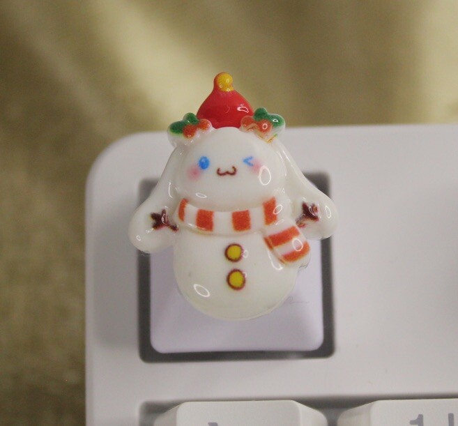 Sanrio Cinnamoroll Keycap Hello Kitty Christmas Keycap R4 - 1pc
