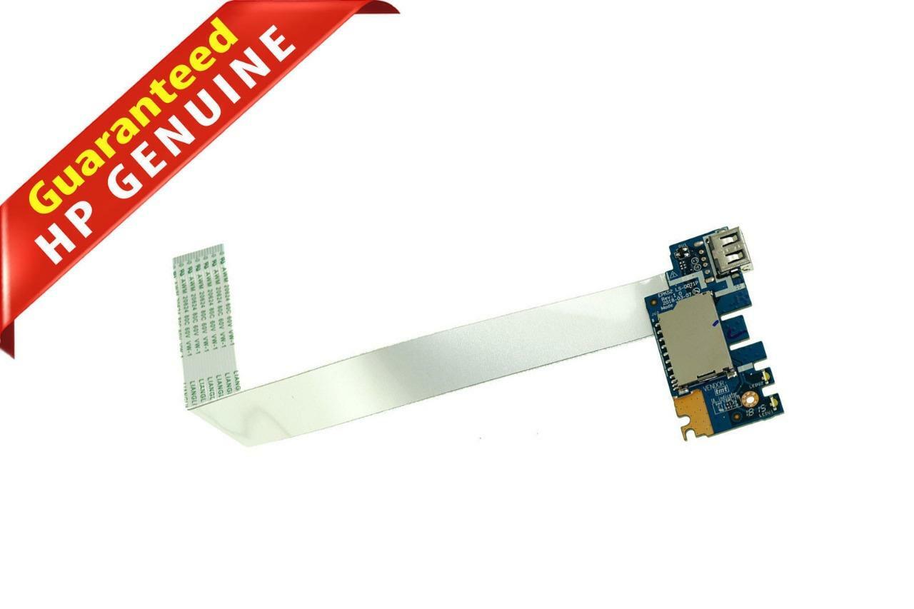 L20448-001 HP USB / Card Reader IO PC Board USB Port Board + Ribbon 15-DA0014DX