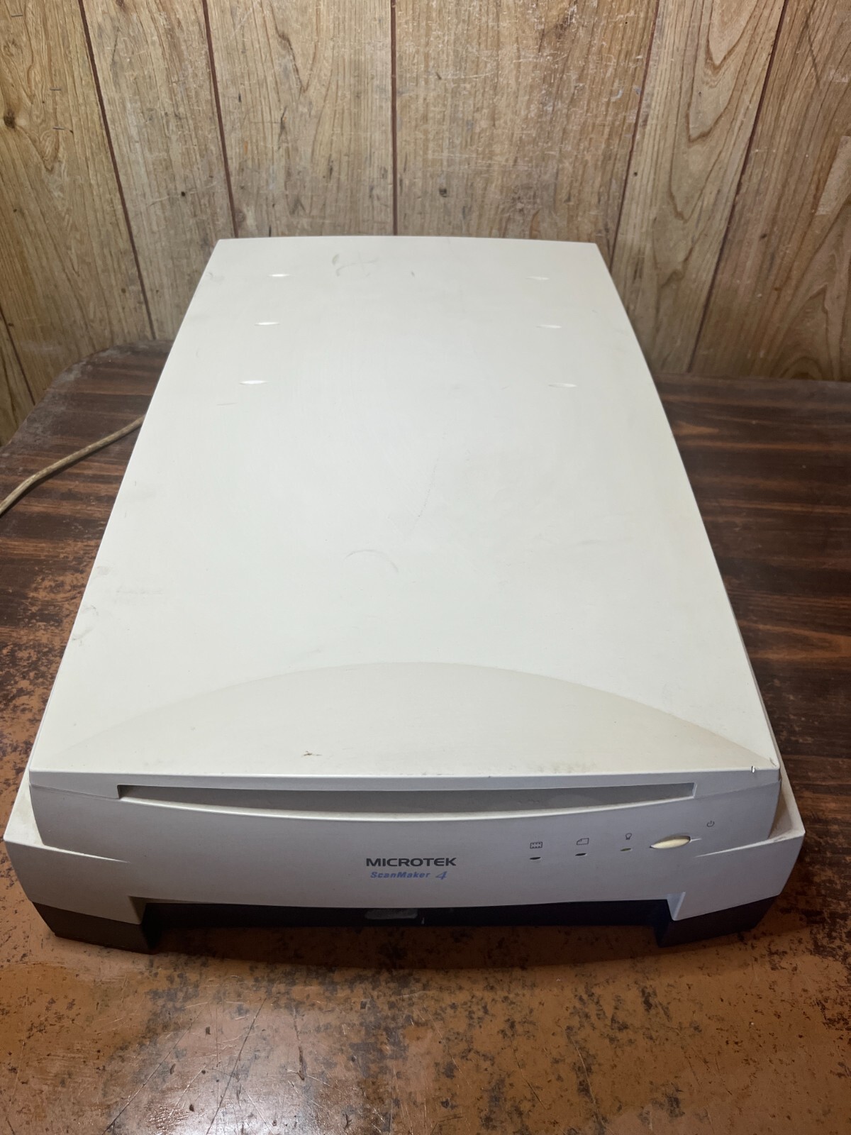 Vintage MICROTEK Scanmaker 4 MRS-1200TP Scanner SCSI Parallel