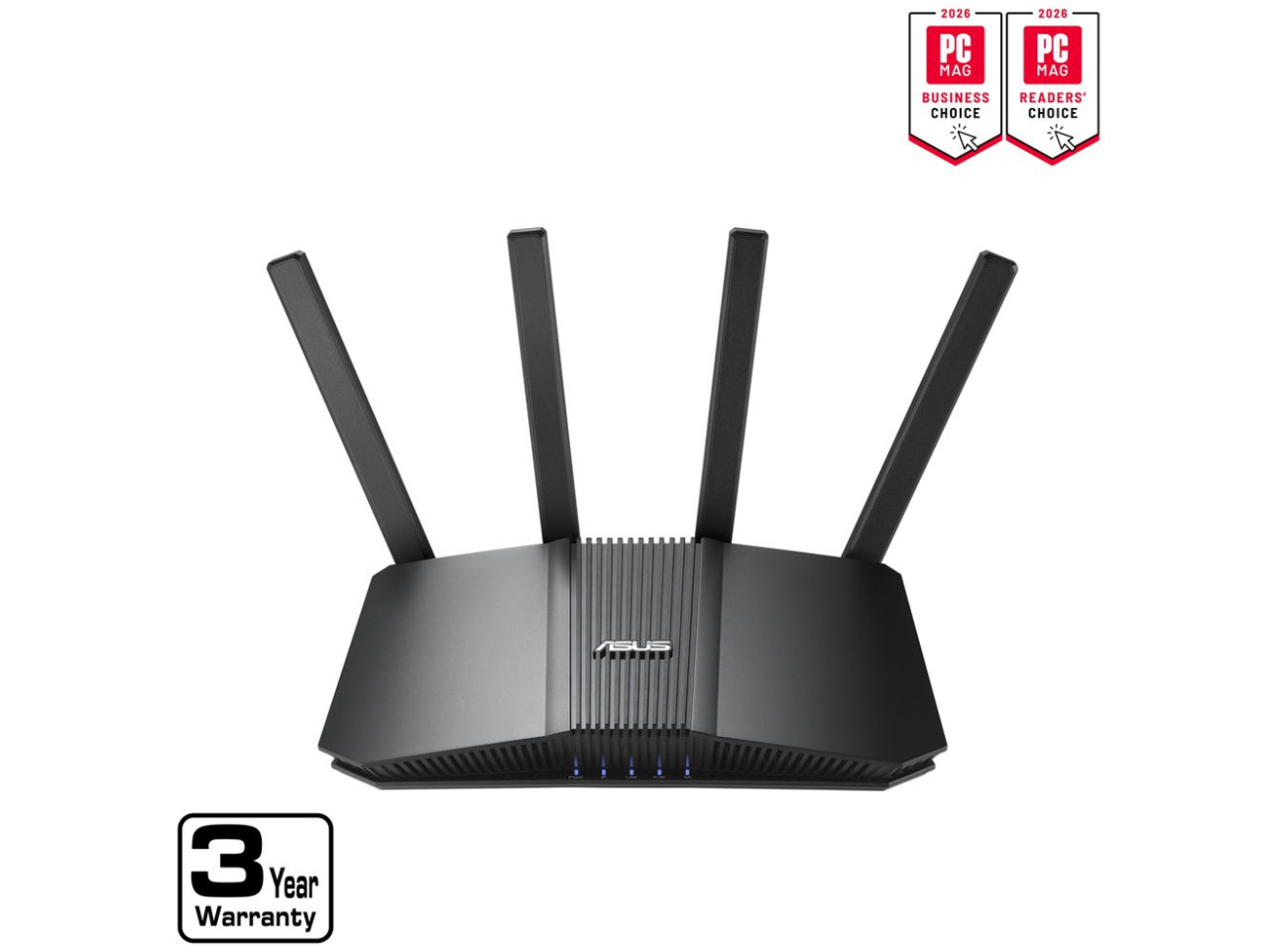 ASUS RT-BE82U Dual-band WiFi 7 (802.11be) Smart AiMesh Extendable Router, 6500