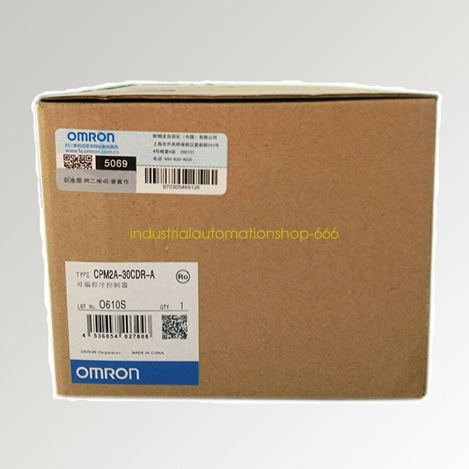 1Pc Brand NEW OMRON PLC module CPM2A-30CDR-D Via DHL or FedEX