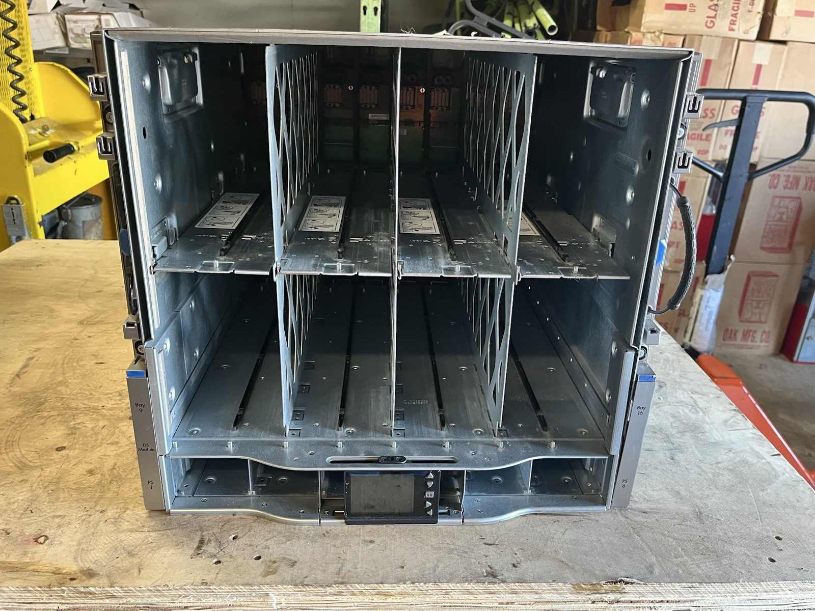 HP BLADESYSTEM C7000 G3 GEN3 PLATINUM BLADE CHASSIS NO FANS NO BLADES HSTNS-1024
