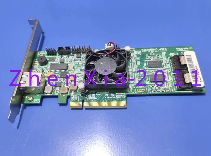 1pc used HighPoint RocketRAID 4320 Array Card