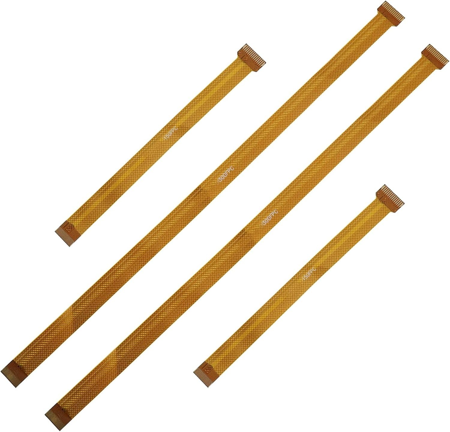 4 PCS Camera Ribbon Cable Fits Raspberry Pi 5 Zero W WH 2x15cm 2x30cm Length