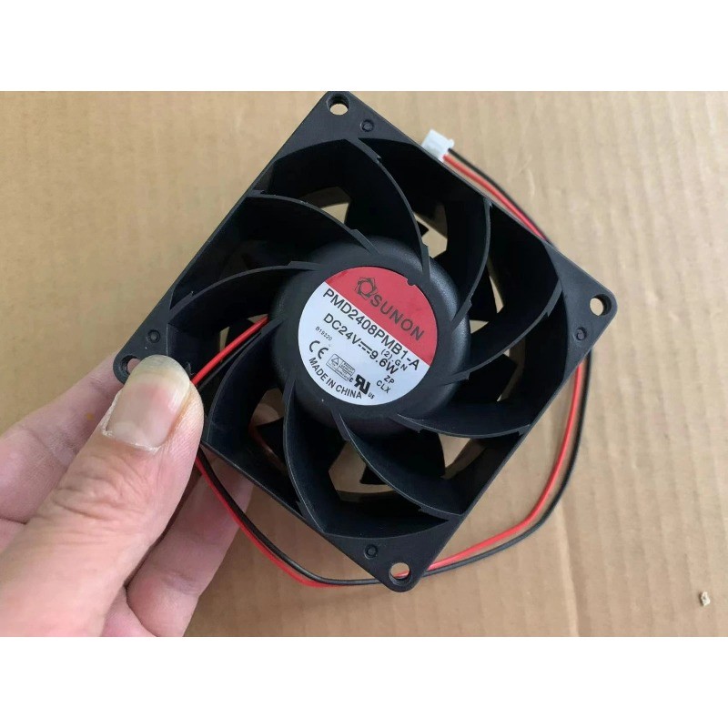 1PCS Brand New For SUNON PMD2408PMB1-A DC24V 9.6W 80*80*38mm Inverter Fan