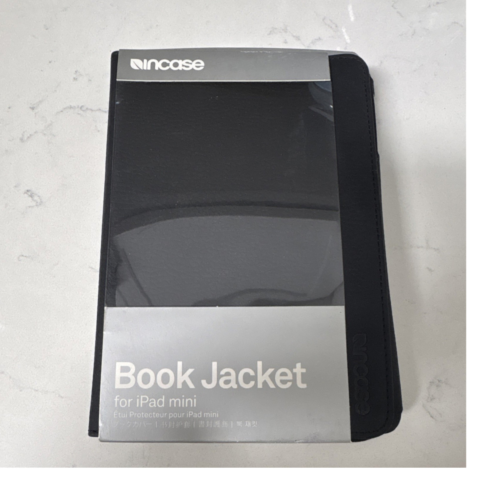 Incase Book Jacket Folding Folio Case for Apple iPad mini, Black, Stand
