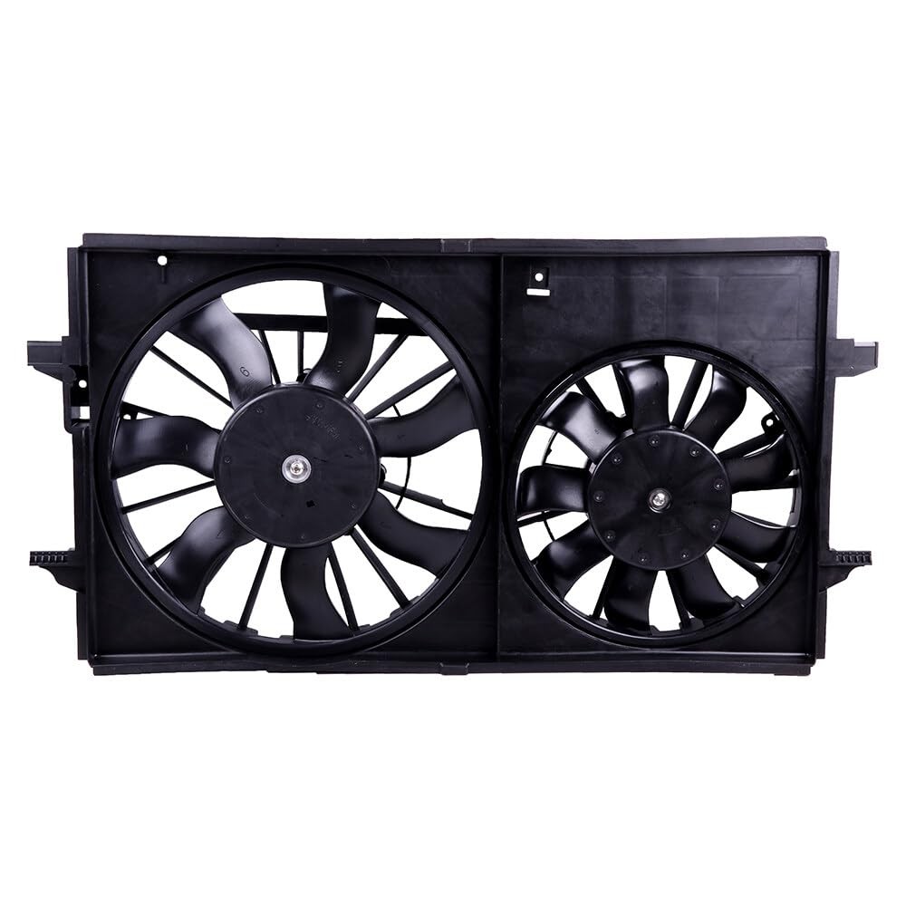 Radiator Electric Cooling Fan 12V Engine Slim Fan Fits for 2004-2012 for Chevy