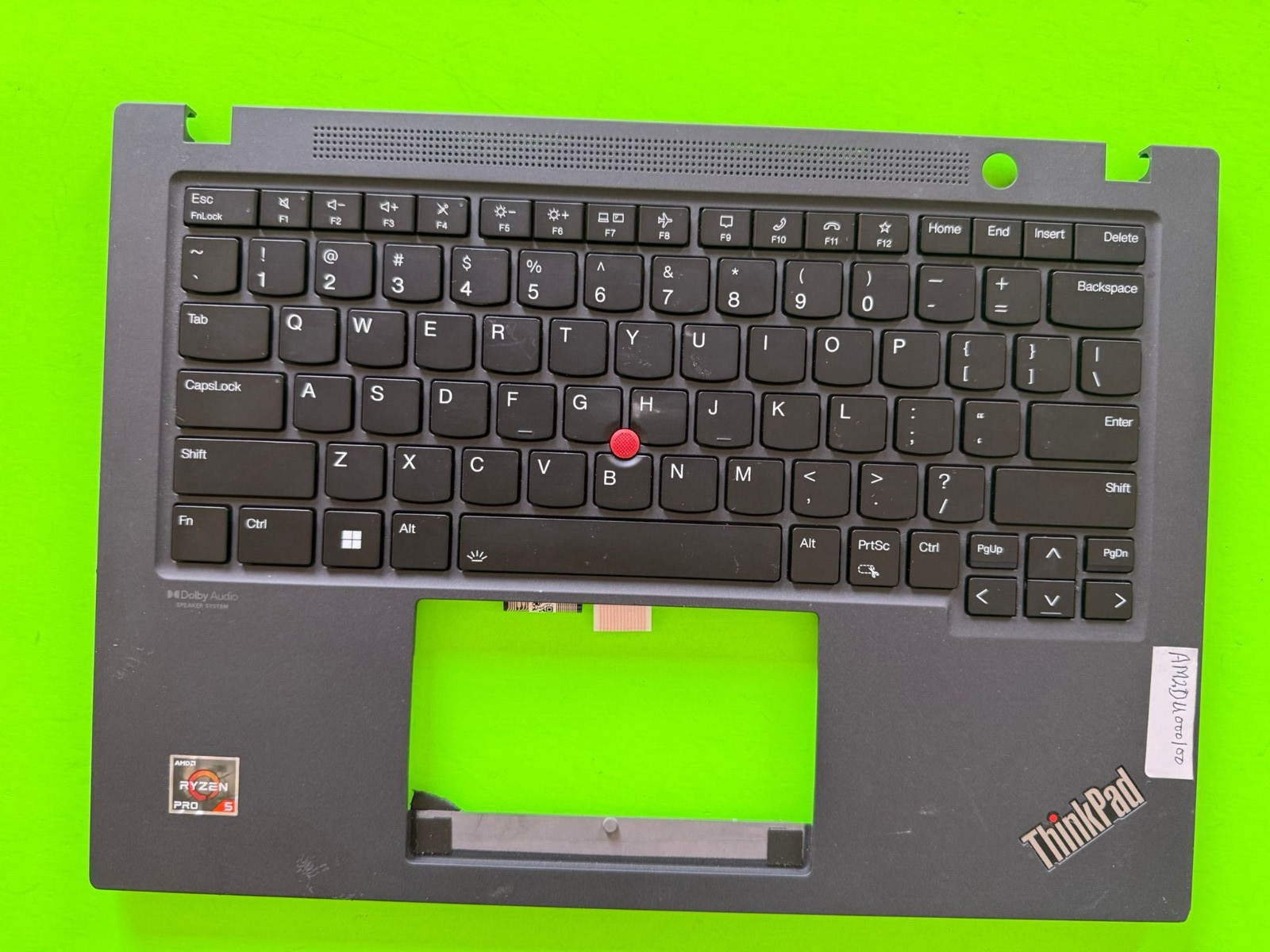AM2DU000100 Lenovo ThinkPad T14s Gen 3 14" Palmrest w/oTouchpad Keyboard Backlit