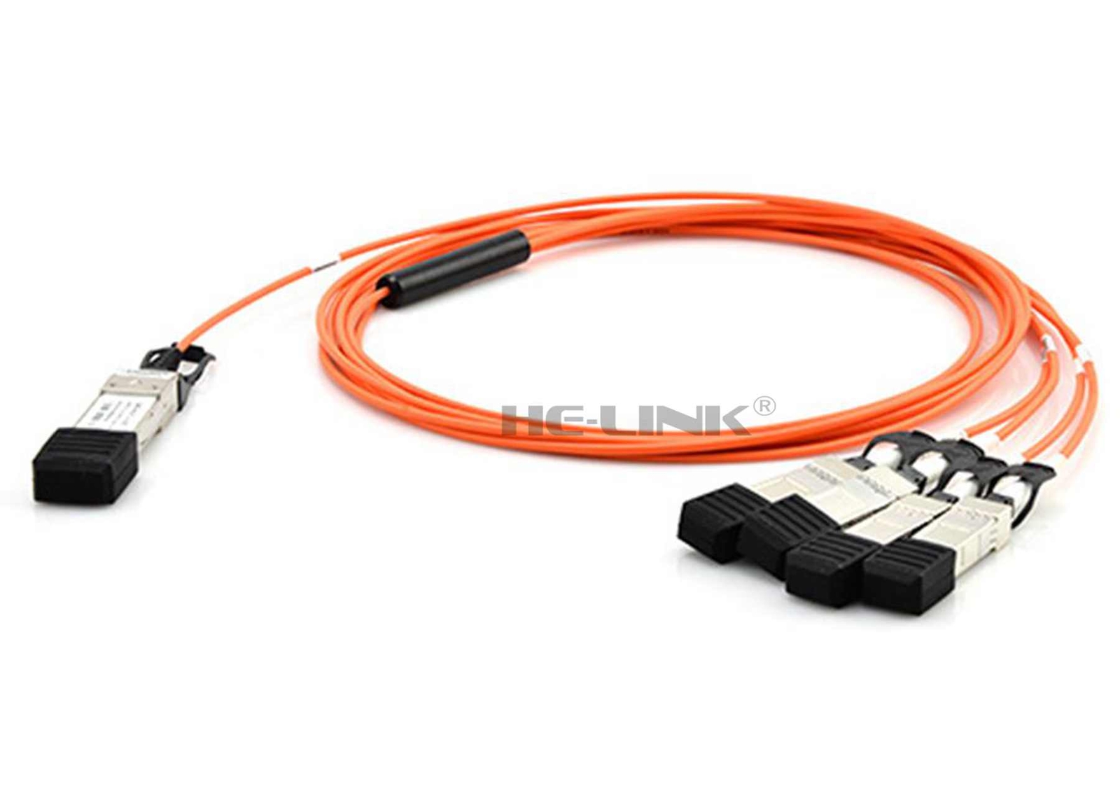 2m 40G-QSFP-4SFP-AOC-0201 Brocade Compatible 40G to 4x10G SFP+ AOC