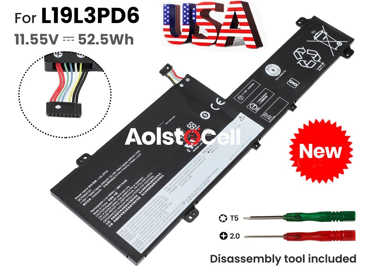 L19L3PD6 Battery For Lenovo IdeaPad Flex 5-14ALC05 5-14ARE05 5-14IIL05 NEW