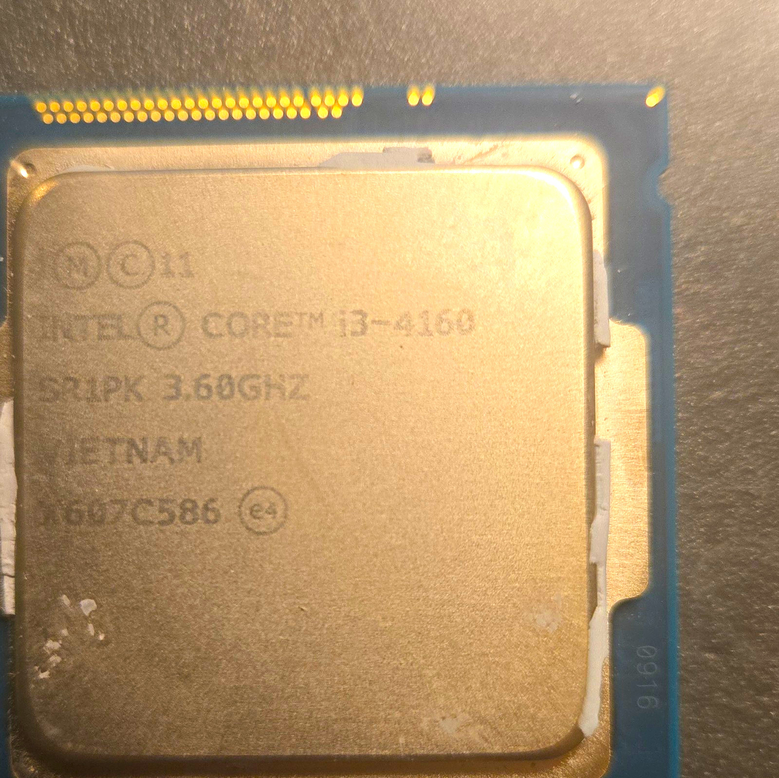 Intel Core i3-4160 3.60GHz 3MB 5GT/s LGA1150 Dual-Core CPU SR1PK
