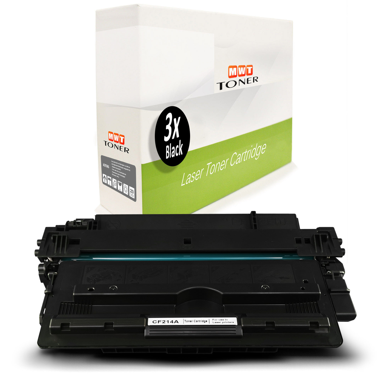 3X MWT Toner Alternative For HP CE255A 55A