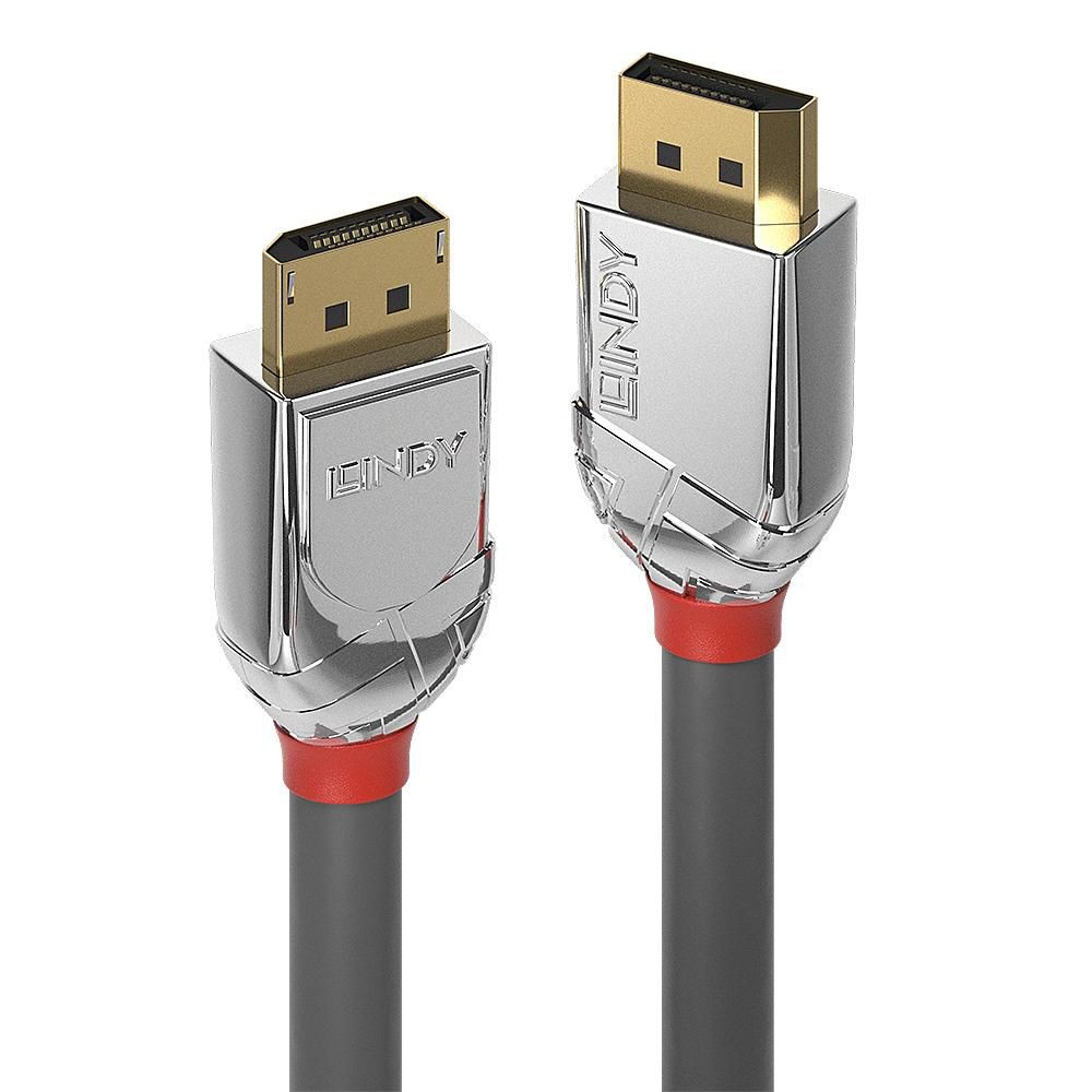 Lindy W128370386 800192 2M Displayport 1.4 Cable Cromo Line ~E~